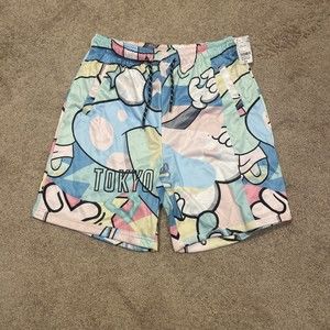 Reason Brand Colorful Pastel Reason Brand Shorts Size Large